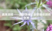 真美游戏——超越想象，走进精彩游戏世界