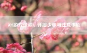 iOS游戏退款：详细步骤与注意事项