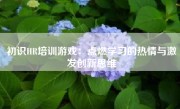 初识HR培训游戏：点燃学习的热情与激发创新思维