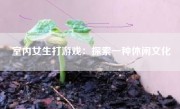 室内女生打游戏：探索一种休闲文化