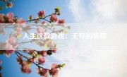 人生这款游戏：无尽的旅程