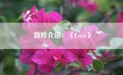 游戏介绍：《Erica》