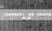 《赘婿情缘游戏》：探索一场独特的情感之旅
