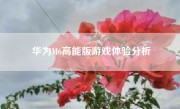 华为M6高能版游戏体验分析