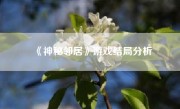 《神秘邻居》游戏结局分析