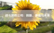 战斗游戏公司：创新、激情与未来