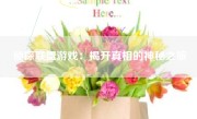 侦探联盟游戏：揭开真相的神秘之旅