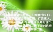 打车游戏赚钱的方式，主要通过以下几个方面的综合运营来实现：广告收入、游戏内购买、与打车服务提供商的合作、数据分析及精准营销等。以下是对这些方式的具体解释：