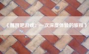 《醒醒吧游戏：一次深度体验的旅程》