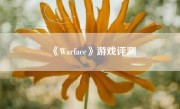 《Warface》游戏评测