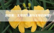 游戏酱：无尽的乐趣与无尽的探索