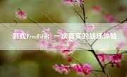 游戏FreeFire：一次真实的战场体验