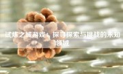 试炼之城游戏：探寻探索与挑战的未知领域