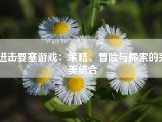 进击要塞游戏：策略、冒险与探索的完美结合