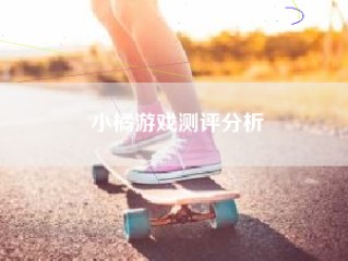 小橘游戏测评分析