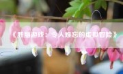 《胜丽游戏：令人难忘的虚拟冒险》