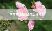 两周不玩游戏会怎么样吗？