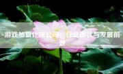 游戏加盟代理公司：行业现状与发展前景