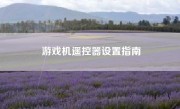 游戏机遥控器设置指南