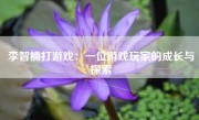 李智楠打游戏：一位游戏玩家的成长与探索