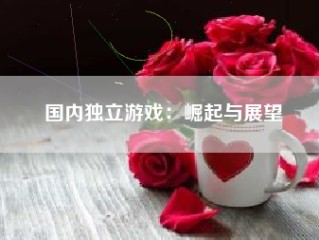 国内独立游戏：崛起与展望