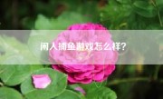 闲人捕鱼游戏怎么样？