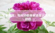 文章标题：如何协助爸爸适度远离电脑游戏