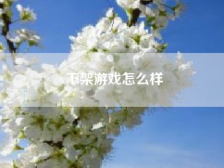 下架游戏怎么样