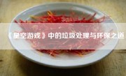 《星空游戏》中的垃圾处理与环保之道