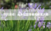 野豹游戏：从未知到挚爱的探索之旅