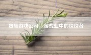 贵族游戏公司：游戏业中的佼佼者