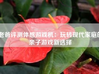 老爸评测体感游戏机：玩转现代家庭的亲子游戏新选择