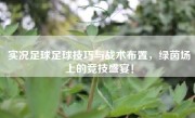 实况足球足球技巧与战术布置，绿茵场上的竞技盛宴！