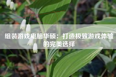 组装游戏电脑华硕：打造极致游戏体验的完美选择