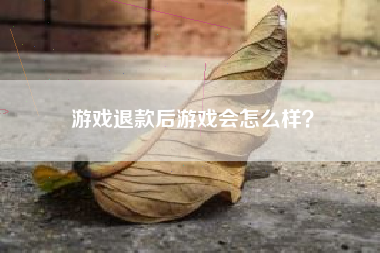 游戏退款后游戏会怎么样？