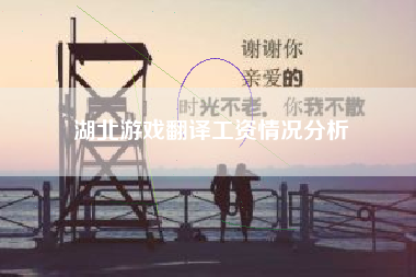 湖北游戏翻译工资情况分析