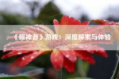 《噬神者》游戏：深度探索与体验