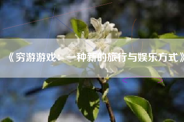 《穷游游戏：一种新的旅行与娱乐方式》
