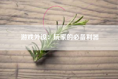 游戏外设：玩家的必备利器