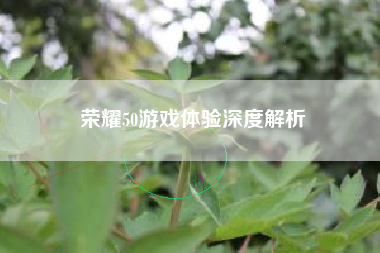 荣耀50游戏体验深度解析