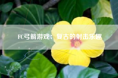 FC弓箭游戏：复古的射击乐趣