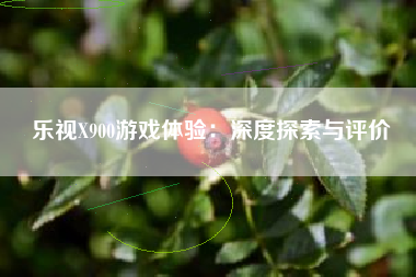 乐视X900游戏体验：深度探索与评价