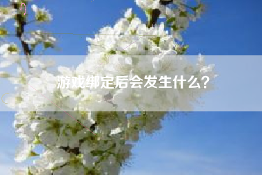 游戏绑定后会发生什么？