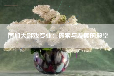 南加大游戏专业：探索与发展的殿堂