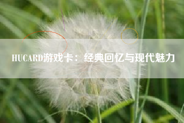 HUCARD游戏卡：经典回忆与现代魅力