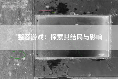 整容游戏：探索其结局与影响