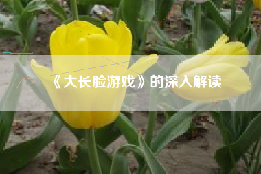 《大长脸游戏》的深入解读