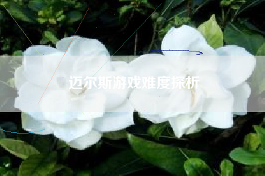 迈尔斯游戏难度探析