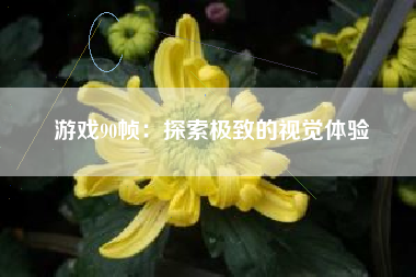 游戏90帧：探索极致的视觉体验